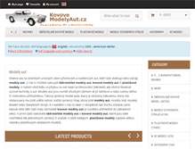 Tablet Screenshot of kovovemodelyaut.cz